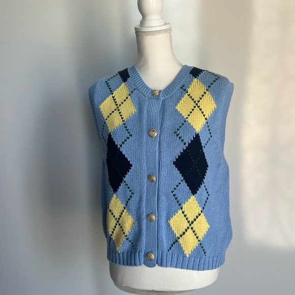 ZARA LIGHT BLUE KNIT SWEATER SIZE LARGE - Picture 2 of 13